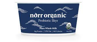 Norr Org Whole Milk Plain Yogurt 5.3 Oz