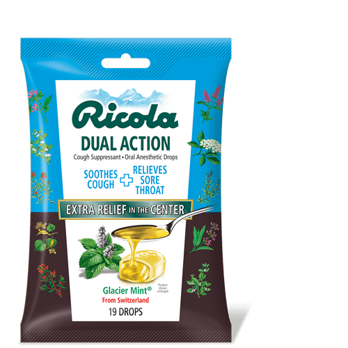 Ricola Glacier Mint Cough Drops 19 Lz