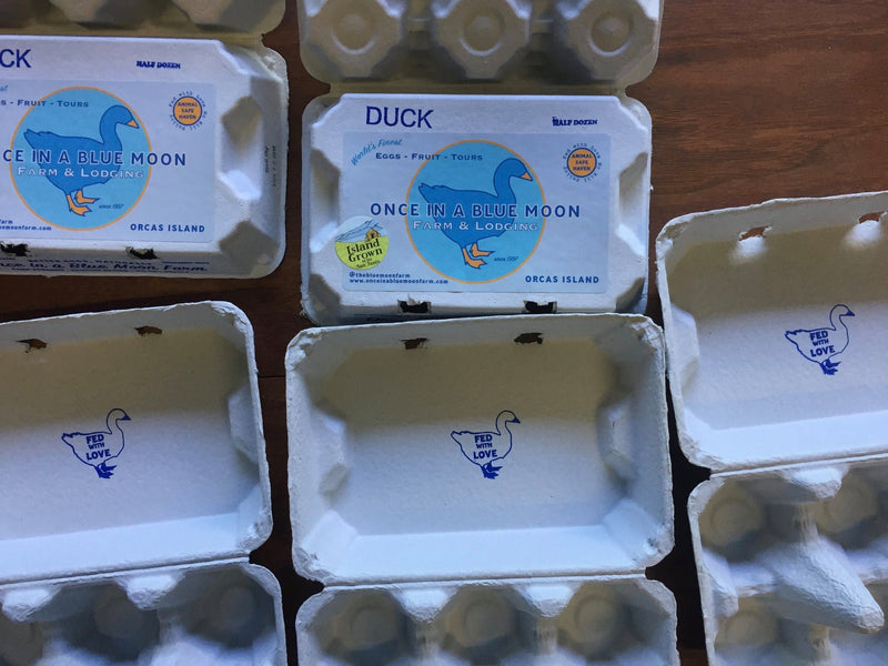 Once In A Blue Moon Duck Eggs Local 6 ct