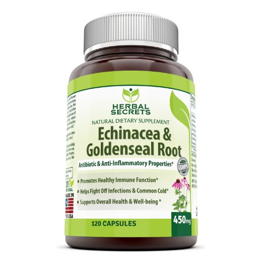 The Herbalist Echinacea Goldenseal 1 OZ