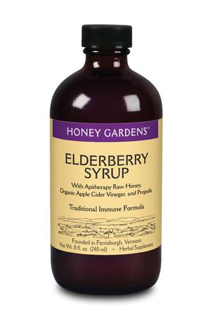 Honey Gardens Elderberry Syrup 8 OZ