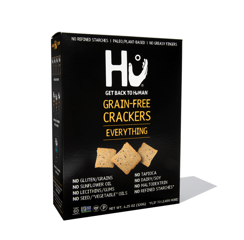 Hu Kitchen Everything Grain Free Cracker 4.25oz