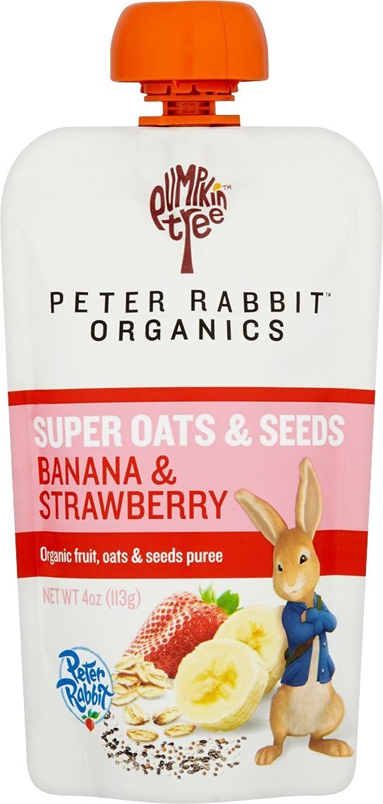 Peter Rabbit Organics Banana Strwbrry Og 4 Oz