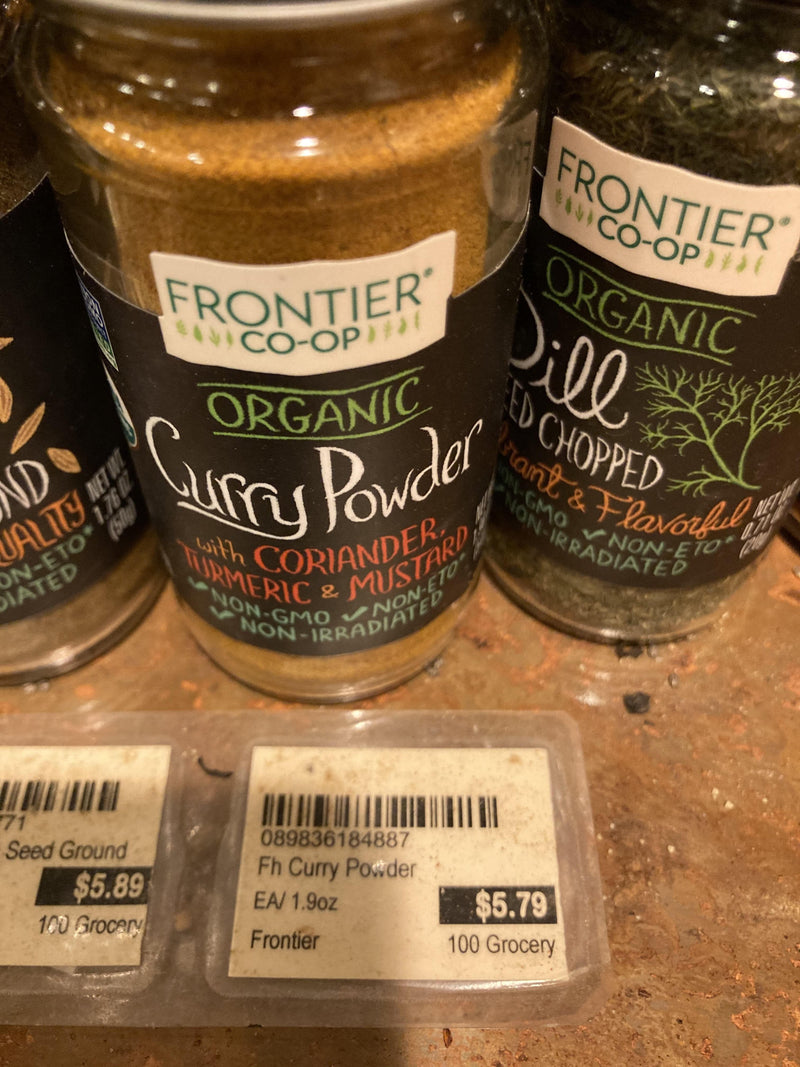 Frontier Curry Powder Og 1.9 Oz