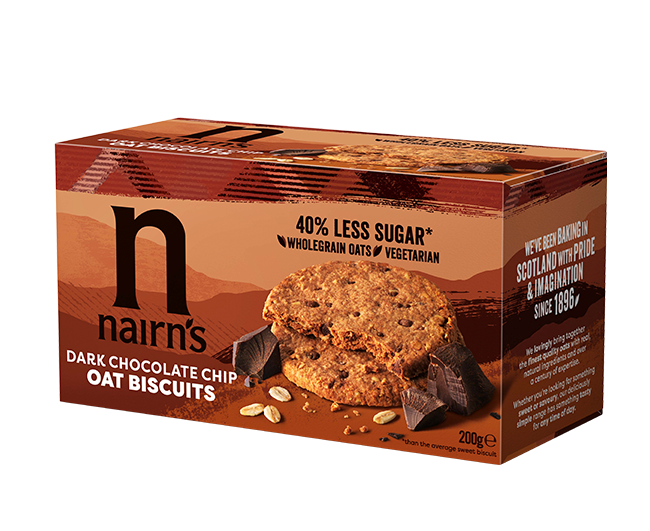 Nairn's Chocolate Chip Oat Biscuit 5.64oz