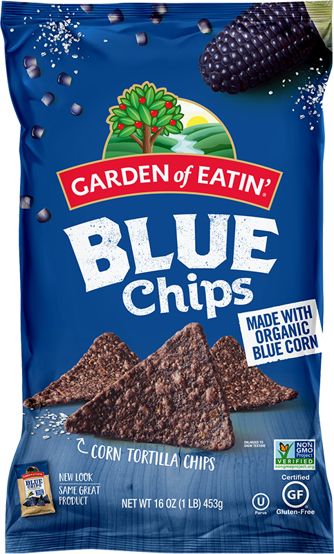 Grdn Eat Blue Corn Chip Ogc 16 Oz