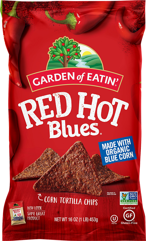 Grdn Eat Red Hot Blue Crn Chip Ogc 16 Oz