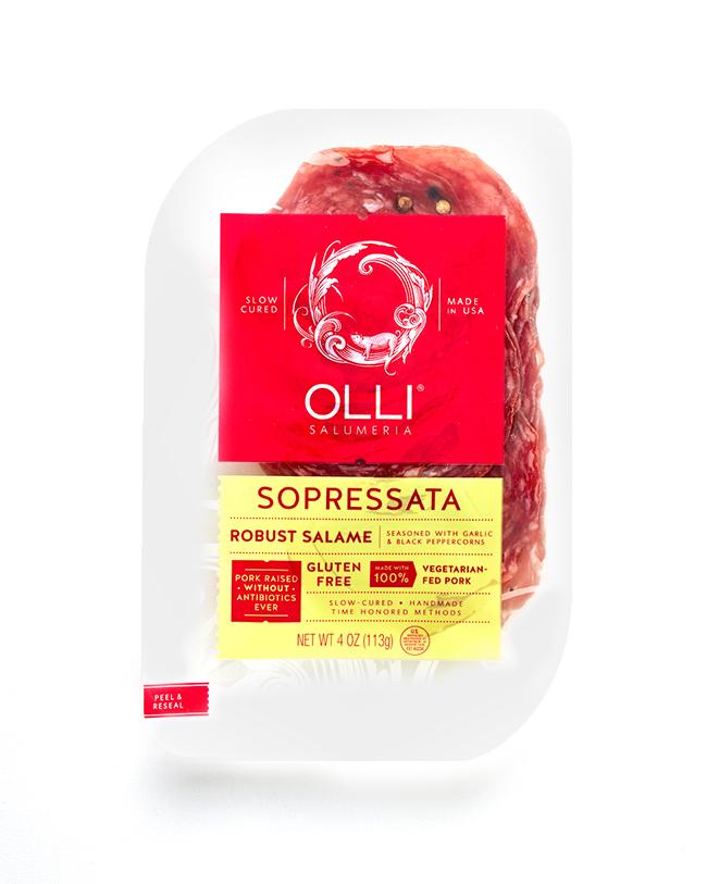 Olli Salumeria Sopressetta Sliced Salami 4 Oz