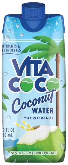 Vita Coco Coconut Water Natural Pure 33.8 Oz