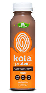 Koia Plant Based Drink Chocolate PB 12 oz