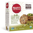 Marys Gone Crackers Super Seed Basil Garlic Organic GF 5.5 Oz