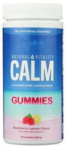 Natural Vitality Calm Gummies Ogc 120 Chw