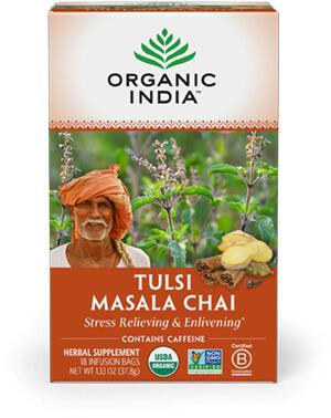 Organic India Chai Masala Tulsi Og 18 Bg