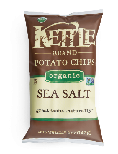 Kettle Org Pot Chip Sea Salt Og 5 Oz