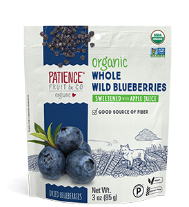 Patience Fruit Org Dried Blueberries 3oz