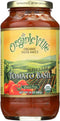 Organicville Organic Tomato Basil Pasta Sauce 24oz