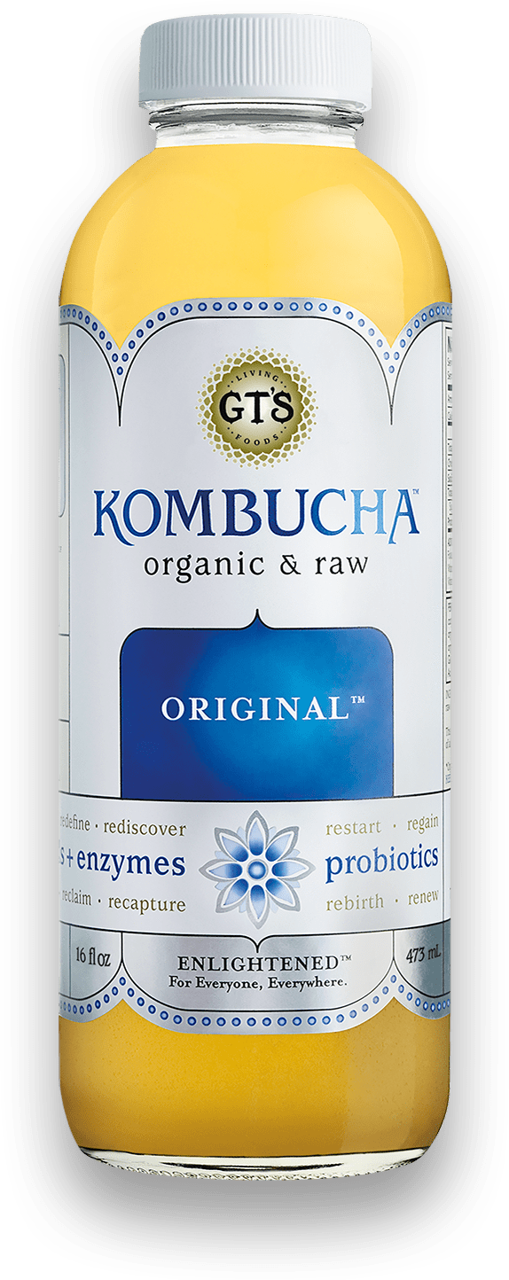 Gt Kombucha Synergy Orginal Kombucha Og 48oz