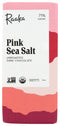 Raaka Organic Pink Sea Salt Unroasted Chocolate Bar 1.18oz