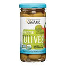 Med Org Pepper Stf Green Olive Og 8.5 Oz