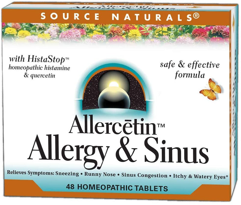 Source Naturals Allercetin Allergy & Sinus 48 tablets