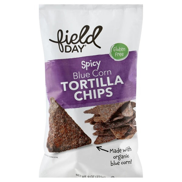 Field Day Spicy Blue Corn Tortilla Chips 9Oz – Orcas Food Co-op
