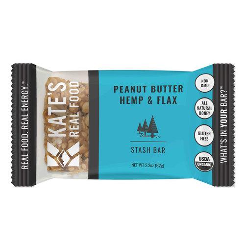 Kates Pnut Buttr Hemp Flax Stash Bar Og 2.2oz