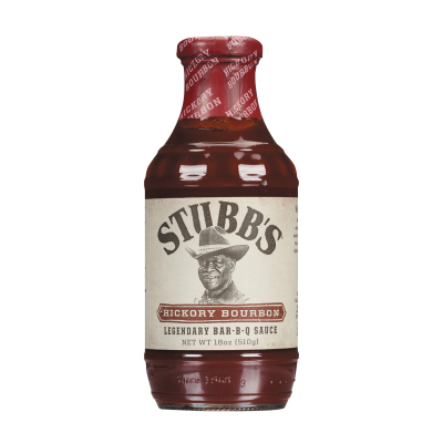Stubbs Sauce Bbq Hickory Bourbon 18 Oz
