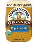 Newman' Own Org Peppermint Mints 1.74oz