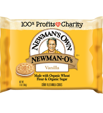 Newman's Own Org Newman-Os Vanilla Creme 8 Oz