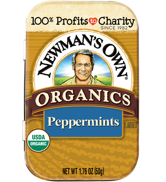 Newman' Own Org Peppermint Mints 1.74oz