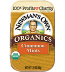 Newman' Own Org Cinnamon Mints 1.74oz
