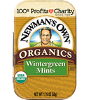 Newman' Own Org Wintergreen Mints 1.74oz