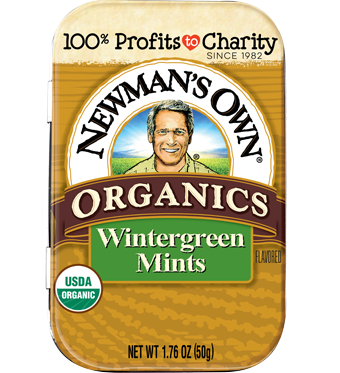 Newman' Own Org Wintergreen Mints 1.74oz