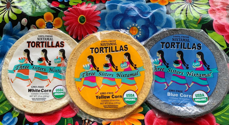 Three Sisters Nixtamal Org Yellow Corn Tortilla 10oz