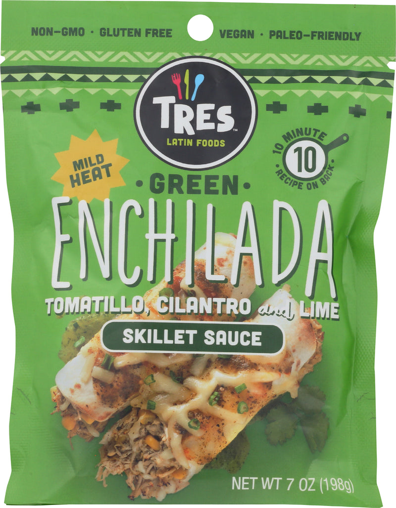 Tres Latin Green Enchilada Skillet Sauce 7 Oz