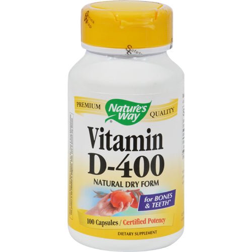 Nature Way Dry Vitamin D 400iu 100 Capsules